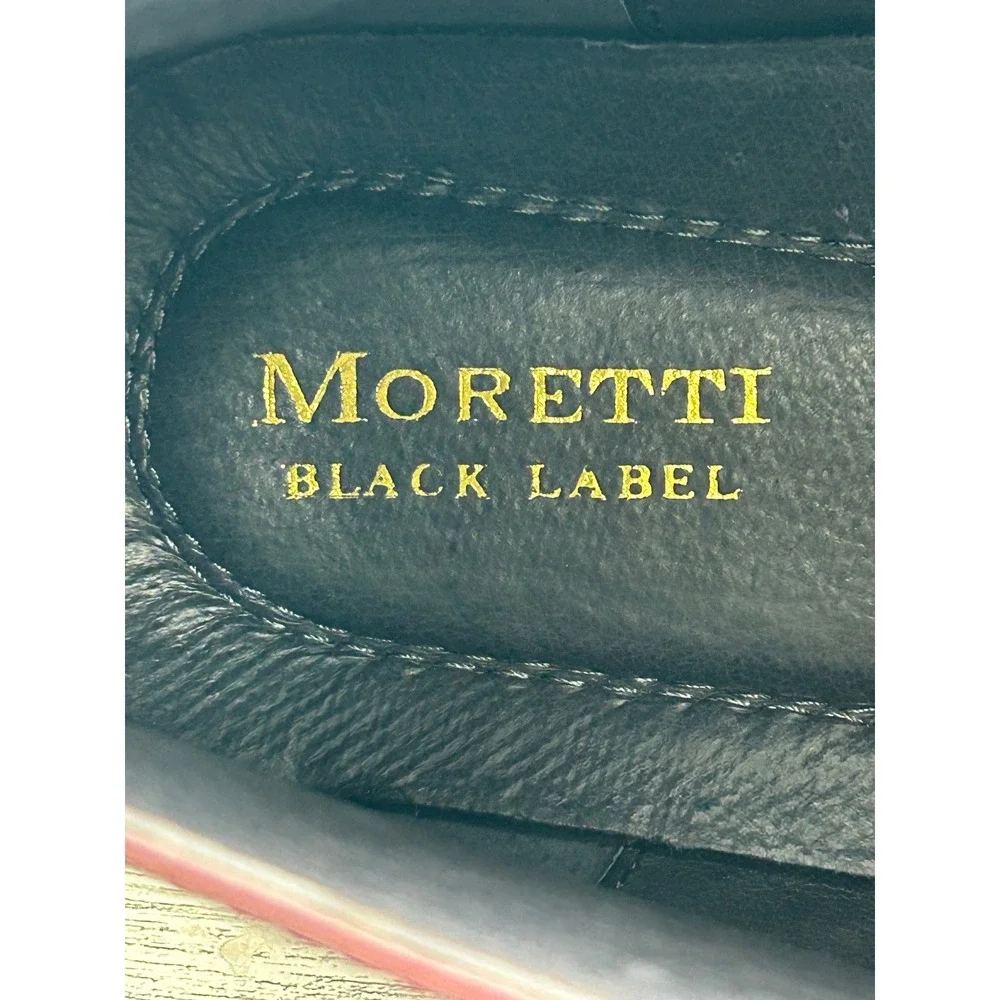 Moretti Black Label Mens‎ Glen Burgundy Leather Chukka Boots B5800M Size 13 D
